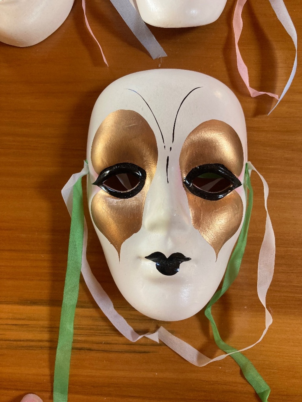 Collection of Vintage Harlequin Masks 90s